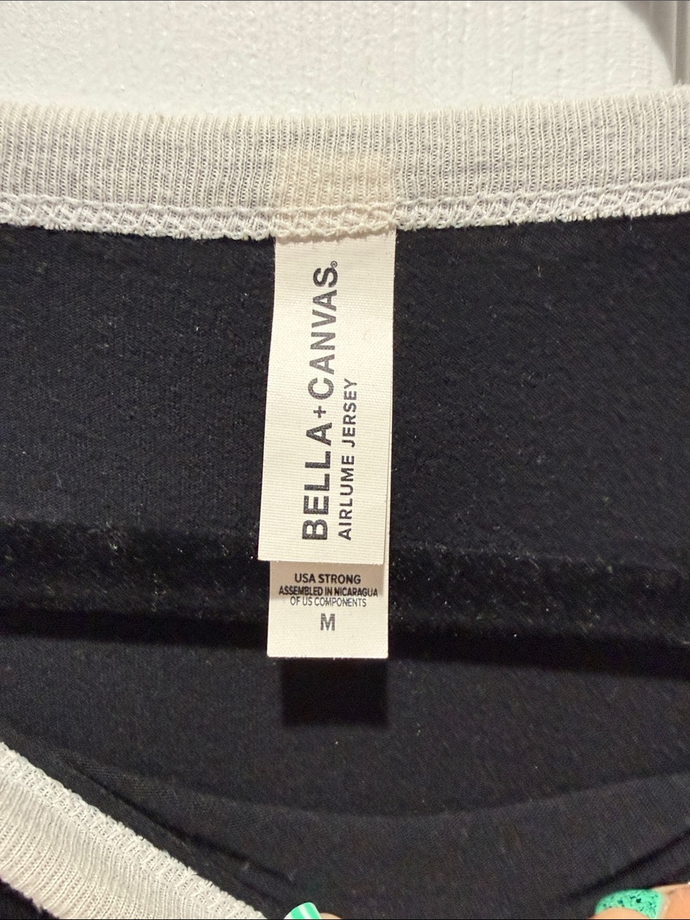 Star Trek Black & White Raglan Baseball Tee - Men - Picture 2 of 2